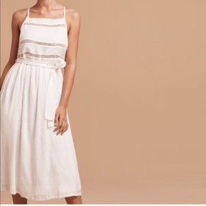 ARITZIA Wilfred Free Midi Dress (Blue)